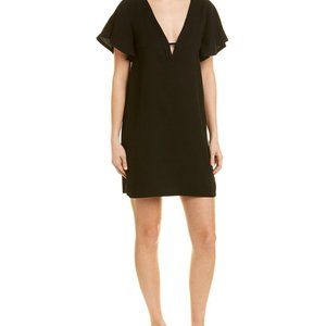 Jack by BB Dakota Flutter Sleeve Shift Mini Dress